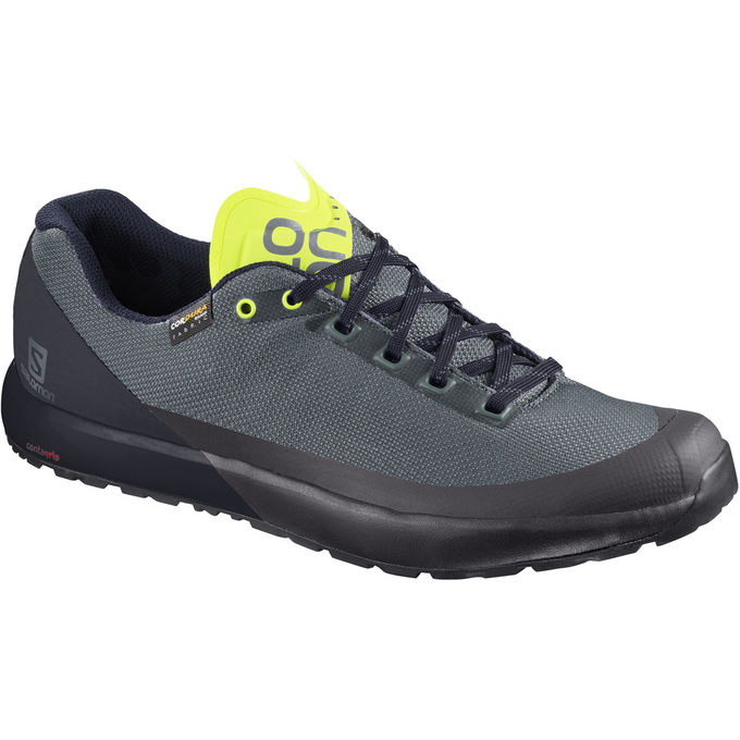 SALOMON ACRO Philippines - Women's Running Shoes - Grey/Black | 923018-KUD